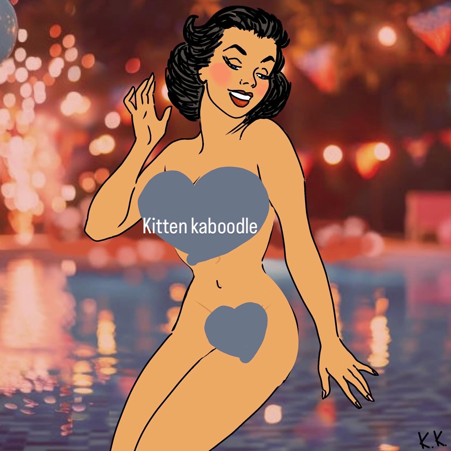 GLAM RETRO ILLUSTRATION