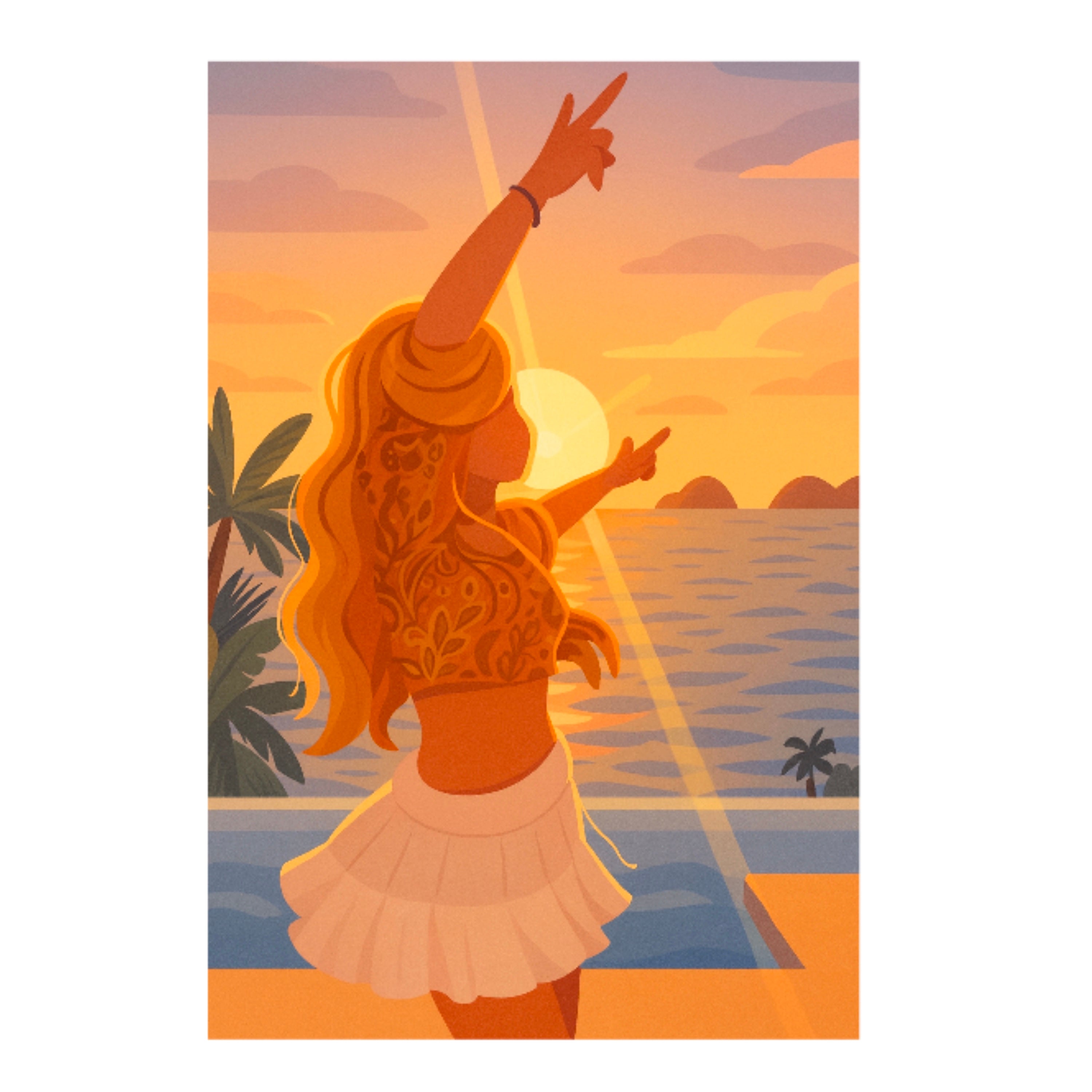 DANCING BLONDE