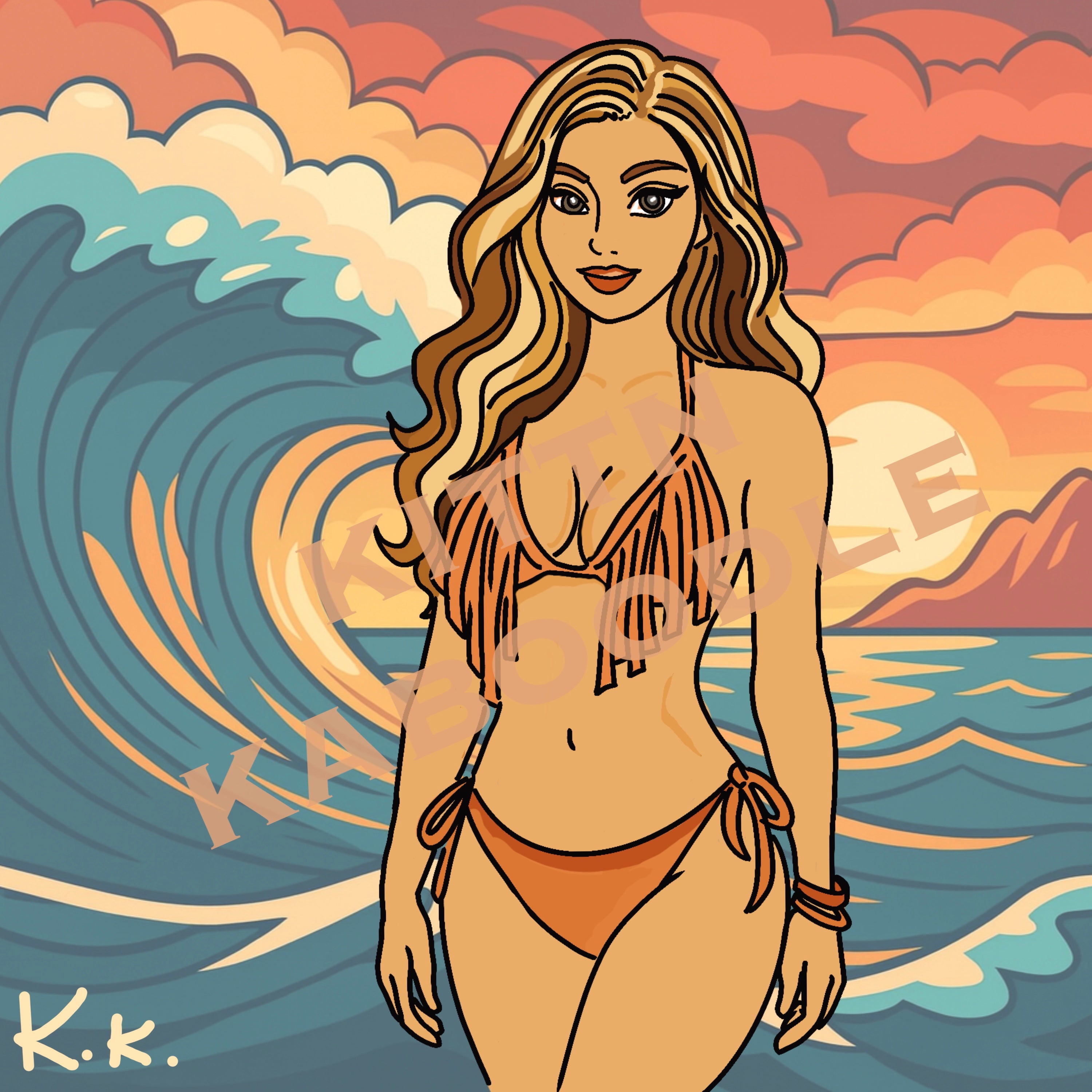 🌊 Sunset Wave Collection 🌊