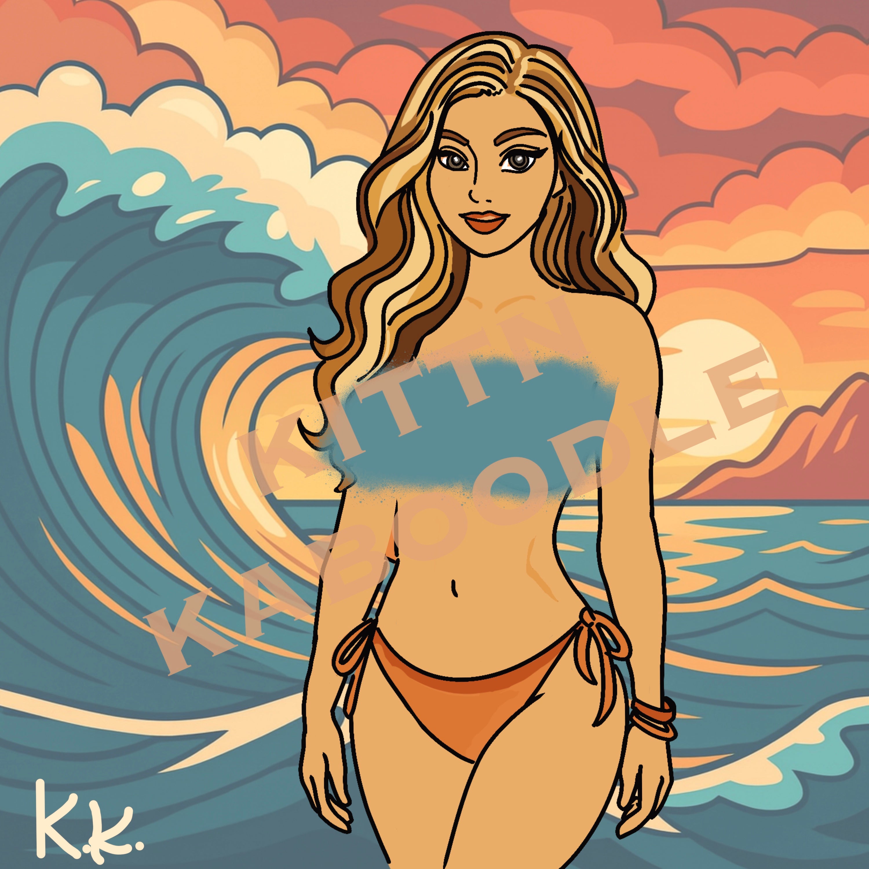 🌊 Sunset Wave Collection 🌊